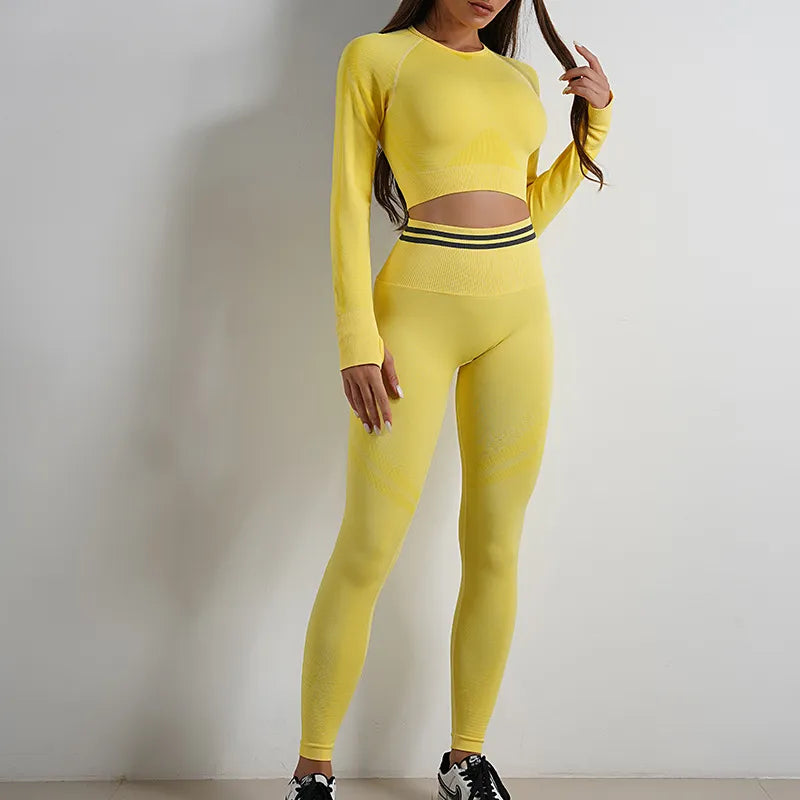 Yellow Leggings Set