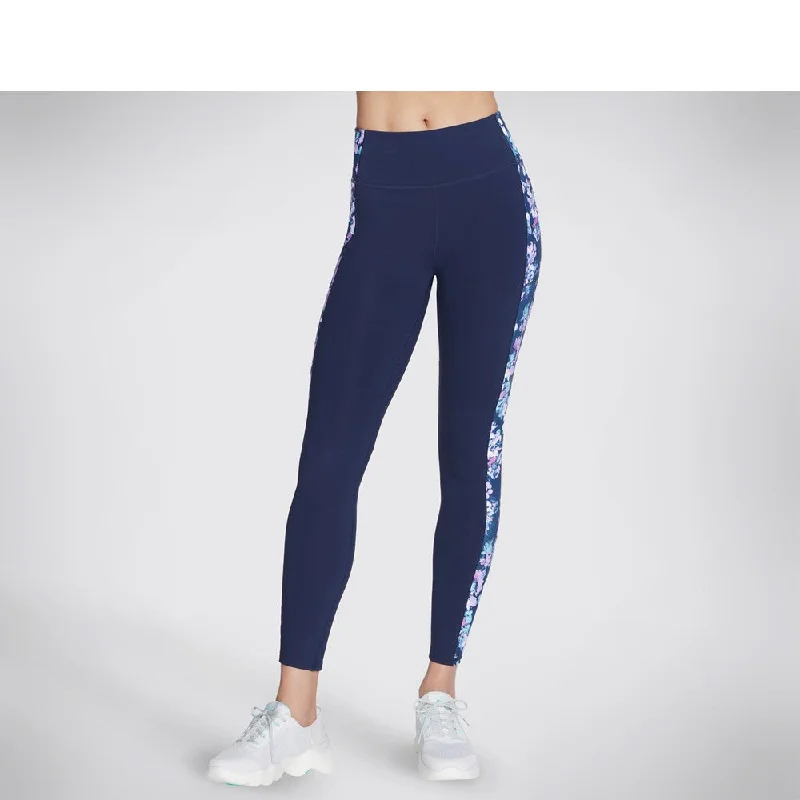 Skechers GOWALK Misty Floral Legging Trendy Faux Suede Leggings
