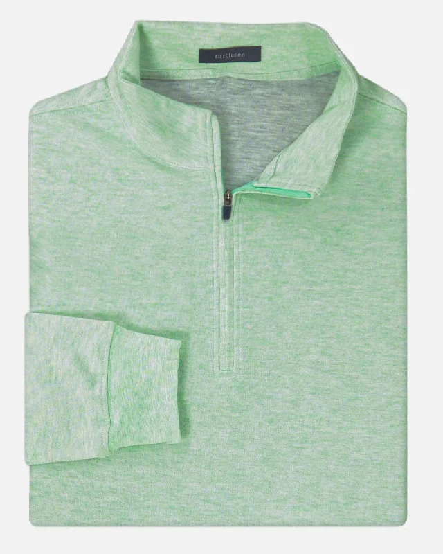 Wallace Quarter-Zip Pullover - Closeout Saggy Sleeve Comfort