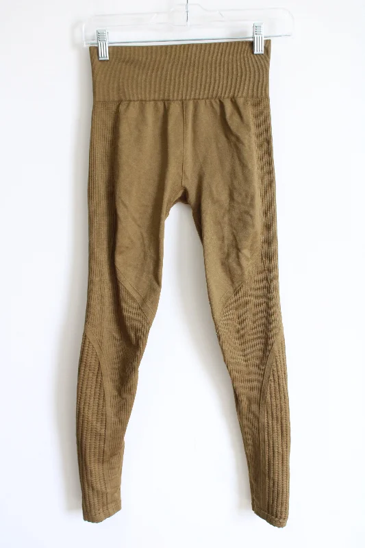 H&M Sport Green Leggings | XS Comfortable Lounge Leggings