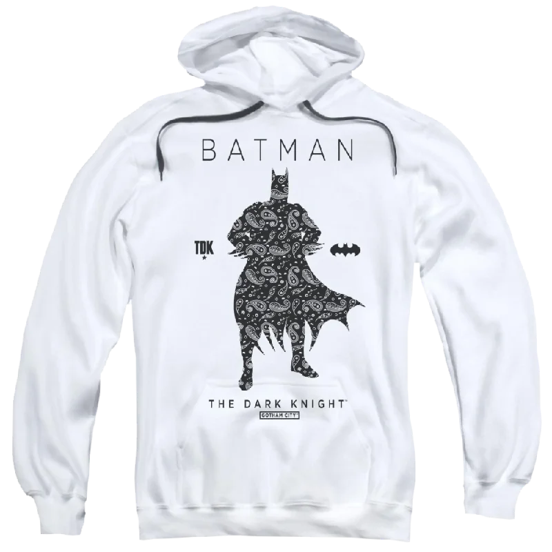 Batman Paislety Silhouette - Pullover Hoodie Box Sleeve Comfort