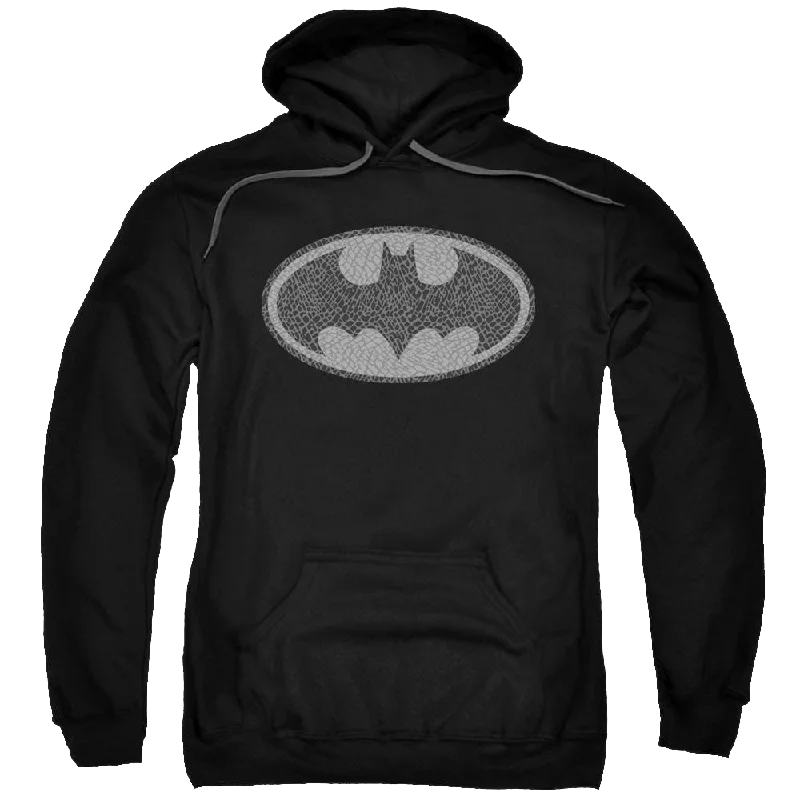 Batman Elephant Signal - Pullover Hoodie Crew Neck Wool