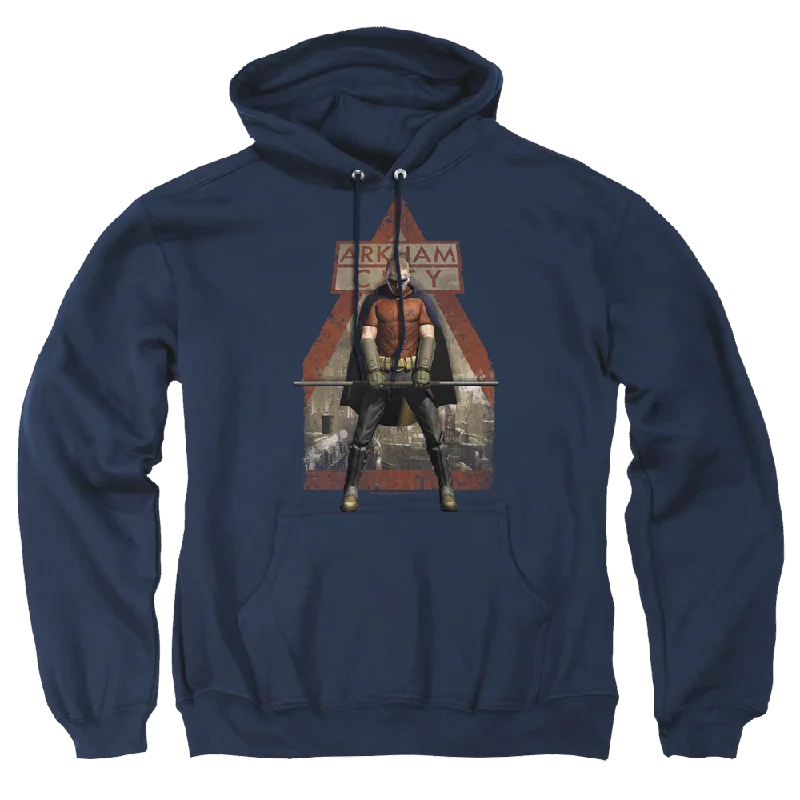 Batman - Arkham Arkham Robin - Pullover Hoodie Port Neck Pullover