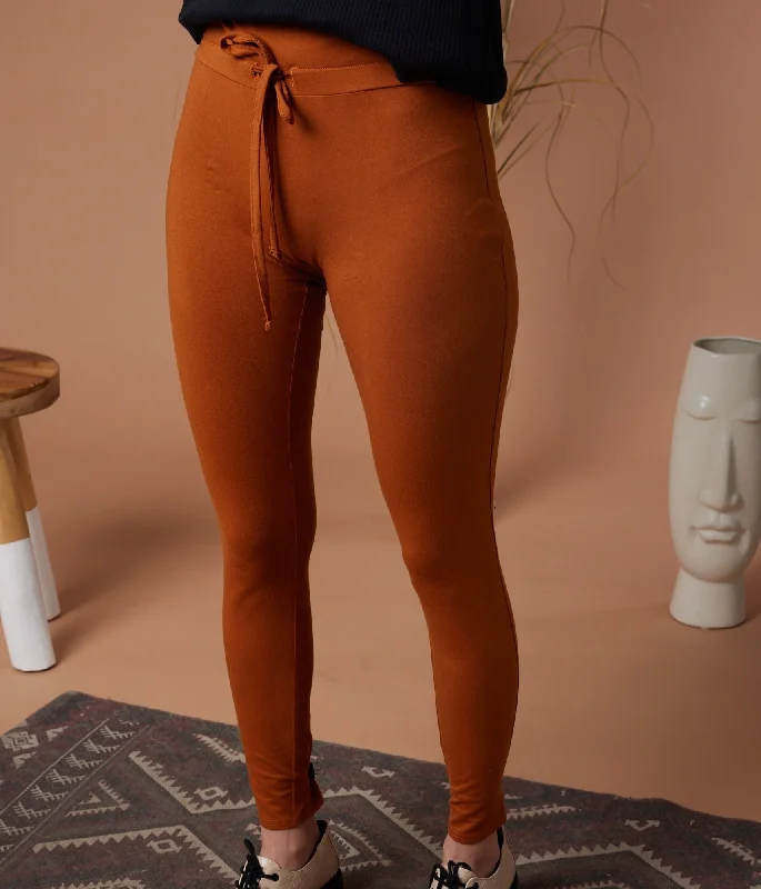 Olympia Legging - Camel Trendy Fitness Leggings