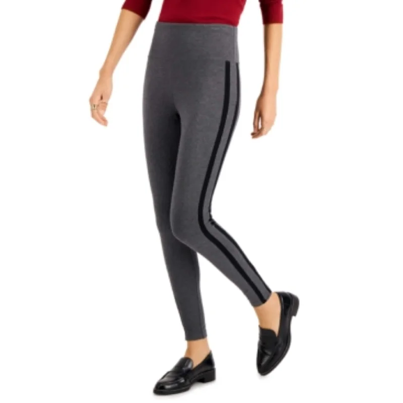 STYLE & CO. - Side-Stripe Leggings Comfortable Bootcut Workout Leggings