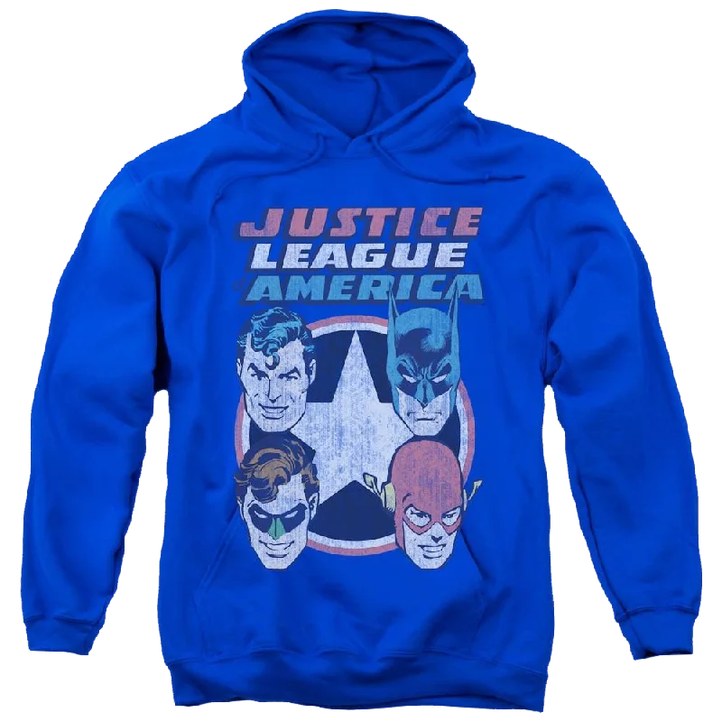 DC Comics 4 Stars - Pullover Hoodie One Shoulder Top