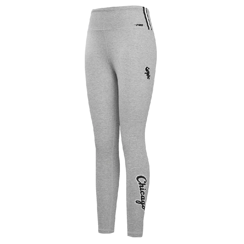 LEGGINGS MLB CHICAGO WHITE SOX CLASSIC ESSENTIALS PARA MUJER Fashionable Lacy Detail Leggings