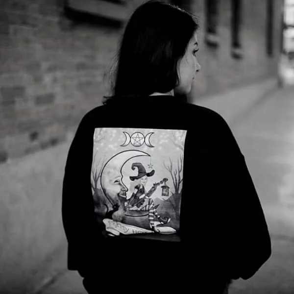 Pretty Hot Mess Exclusive Tarot Card Sweatshirt Hoodie Dress Longline Feminine