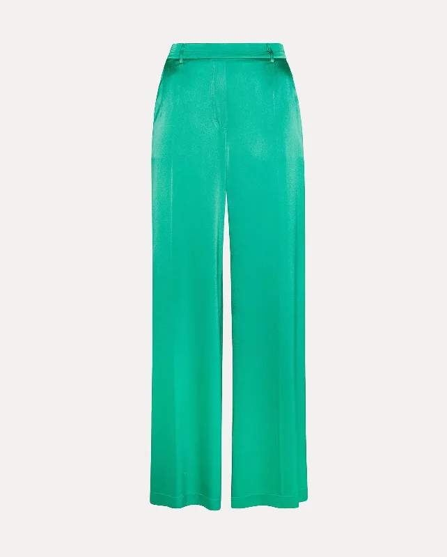 LOOSE SILK TROUSER / BOREALE Trousers Exclusive Limited