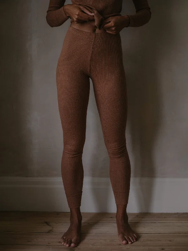 The Ribbed Legging - Women's Chic Workout Leggings