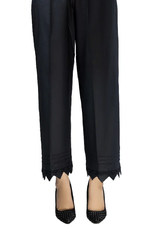 Dyed Cambric Trouser Trousers Tapered Slim Fit