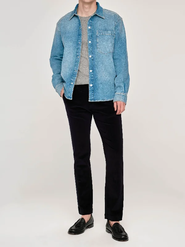 Ivan Trouser | Skyline Corduroy (Navy) Trousers Spring Floral