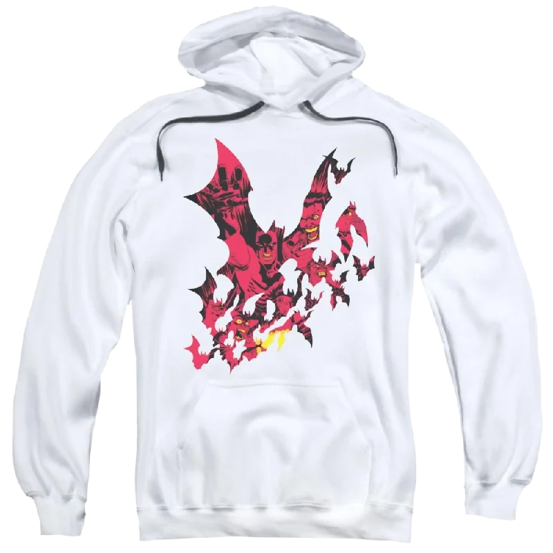 Batman Broken City - Pullover Hoodie Ruffle Sleeve Feminine