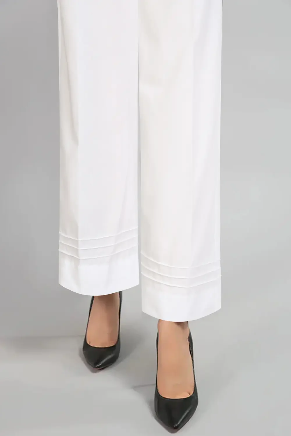 FANCY TROUSER BT-032 WHITE Trousers Party Sparkling