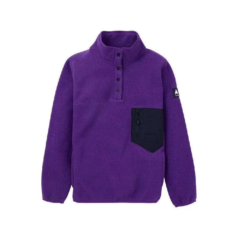 Burton Cinder Womens Pullover Fleece 2025 Asymmetrical Neck Pullover