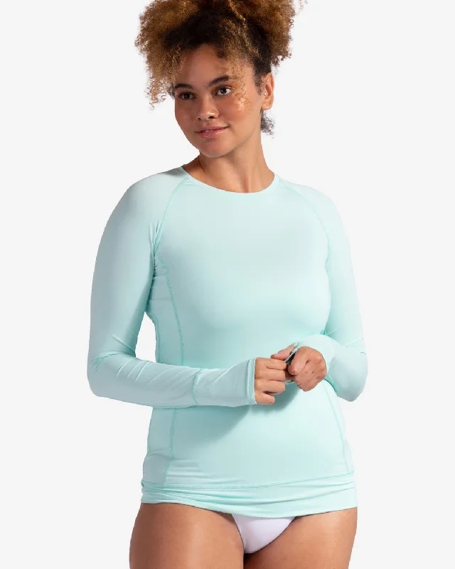 Bloq UV Women's Pullover 2012 - Mint Cap Sleeve Casual