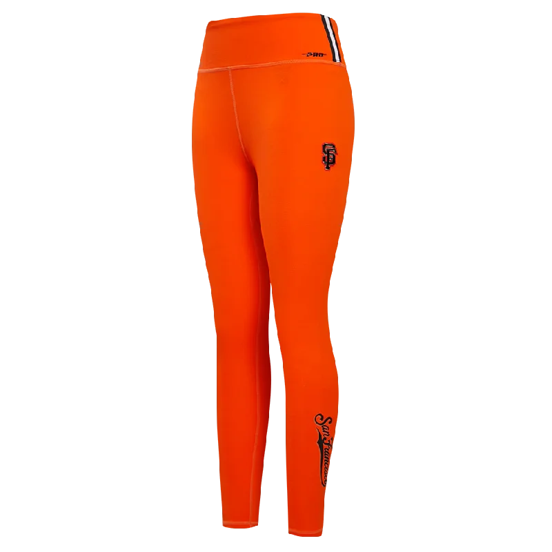 LEGGINGS MLB SAN FRANCISCO GIANTS CLASSIC ESSENTIALS PARA MUJER Stylish Stretch-Waist Leggings
