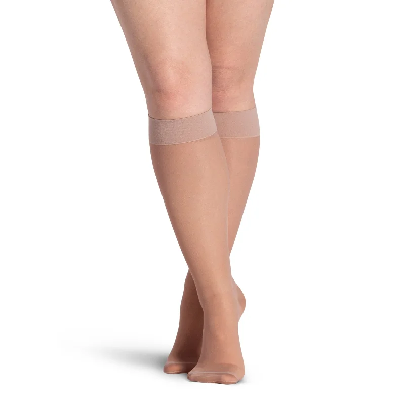 Sigvaris Women's Soft Sheer Trouser Knee Highs 8-15 mmHg Trousers versatile all-occasion Sigvaris Women's Soft Sheer Trouser Knee Highs 8-15 mmHg Trousers versatile all-occasion
