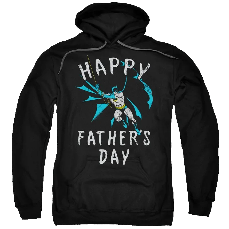 Batman Fathers Day - Pullover Hoodie Fine Merino Wool