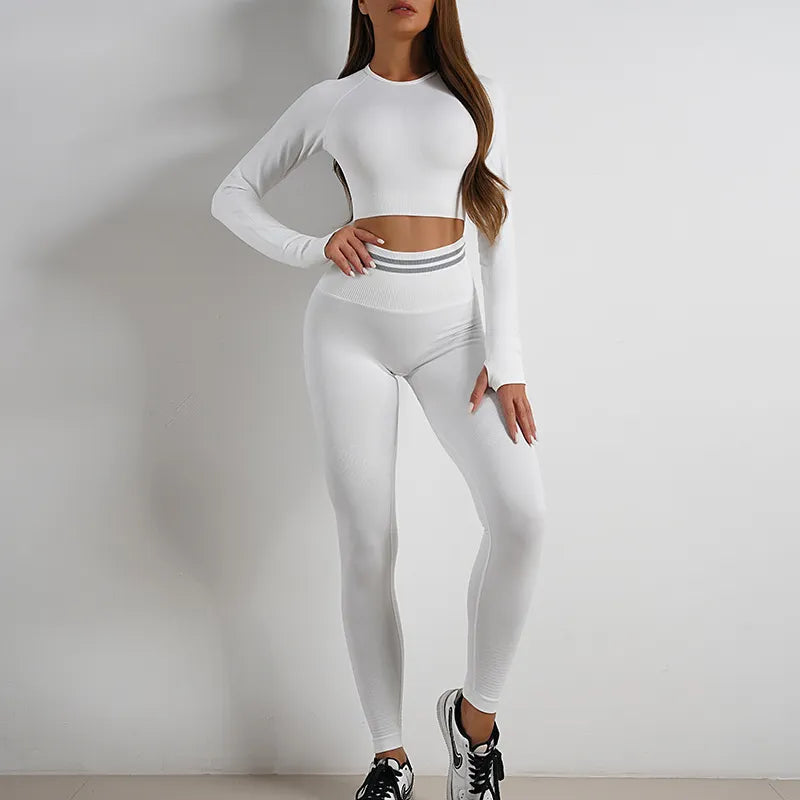 White Leggings Set