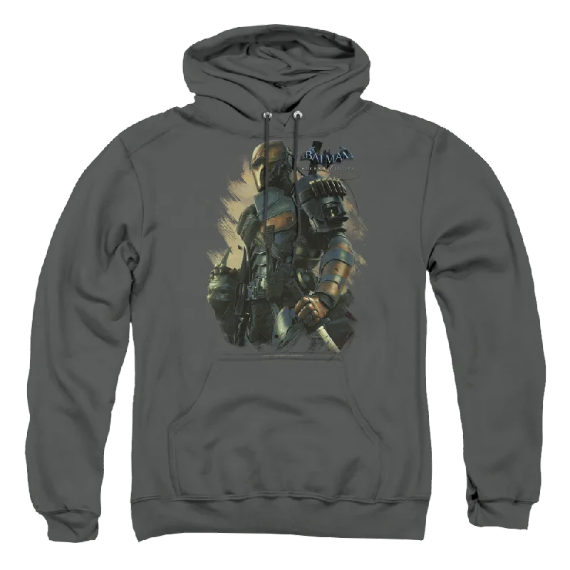 Batman - Arkham Deathstroke - Pullover Hoodie Faux Fur Trim