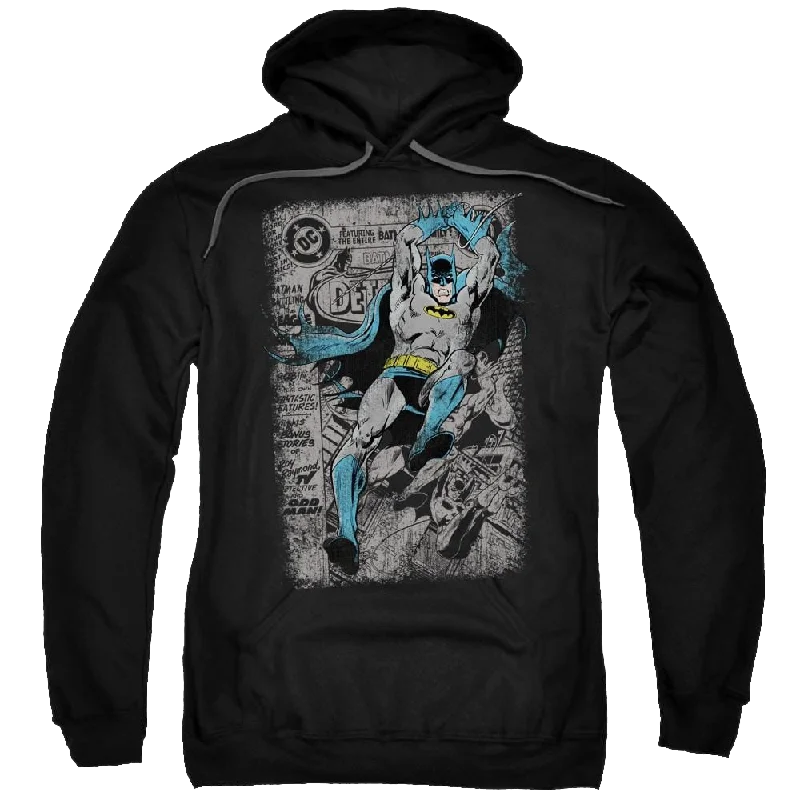 Batman Detective #487 Distress - Pullover Hoodie Cashmere Luxurious Pullover
