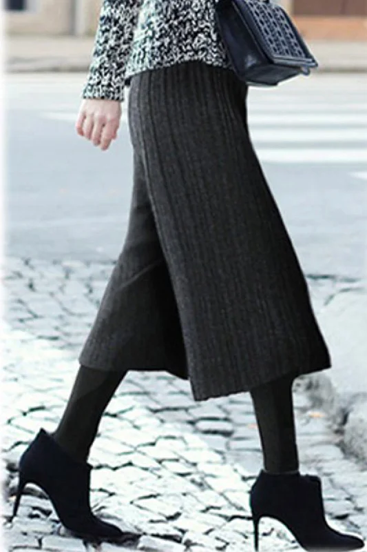 TWO PIECE WIDE LEG PANTS AND LEGGINGS Comfortable Athletic Tights