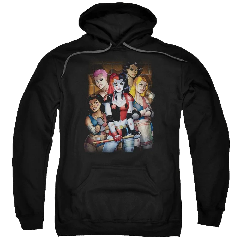 Batman Bad Girls - Pullover Hoodie Open Front Cardigan