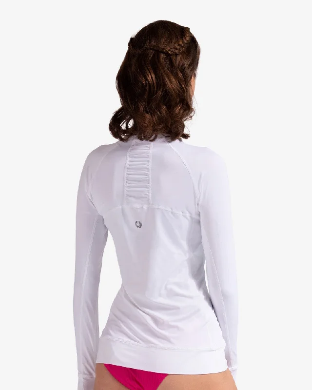 Bloq UV Women's Pullover 2012- White dolman Sleeve Top