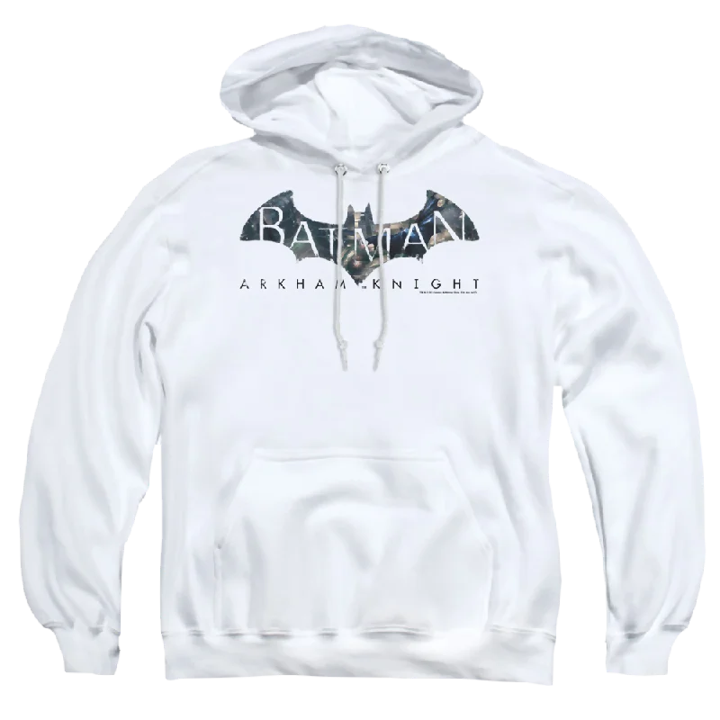 Batman - Arkham Descending Logo - Pullover Hoodie Bardot Neck Top