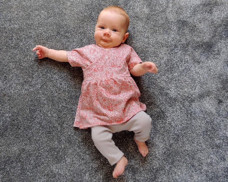 Flo Dress + Riley Leggings (0-24m) Baby + Toddler Sewing Pattern - Dhurata Davies Stylish Ultra Stretch Leggings Flo Dress + Riley Leggings (0-24m) Baby + Toddler Sewing Pattern - Dhurata Davies Stylish Ultra Stretch Leggings