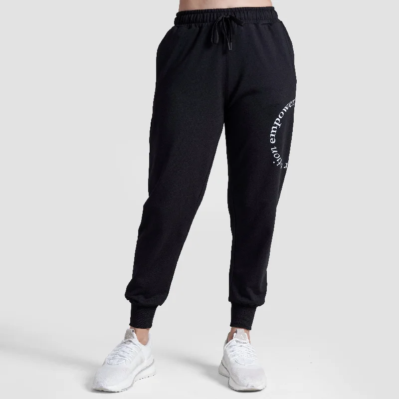 Empower Motion Trousers (Black) Trousers Prom Sequined