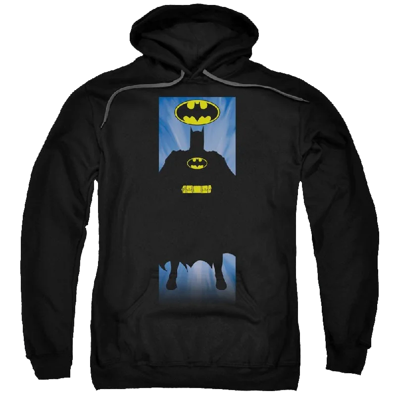 Batman Batman Block - Pullover Hoodie Plunging Neck Pullover