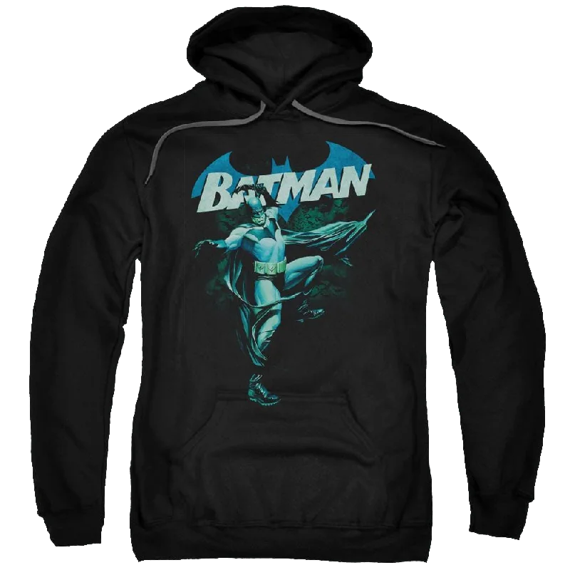Batman Blue Bat - Pullover Hoodie Set Sleeve Pullover