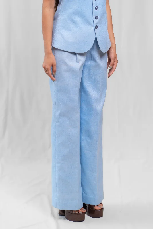 Blue Trouser Trousers versatile functional