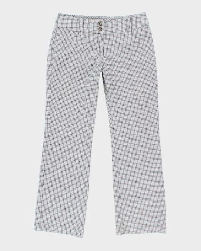 BCBG Max Azria Checked Trousers - W30 L28 Trousers Business Professional