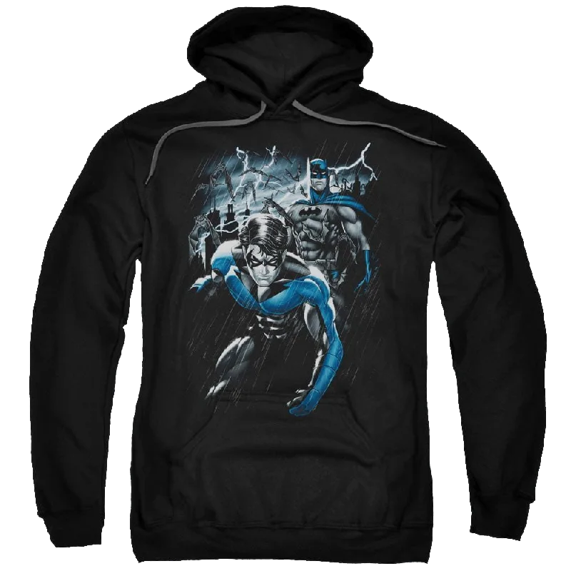 Batman Dynamic Duo - Pullover Hoodie Open Front Cardigan
