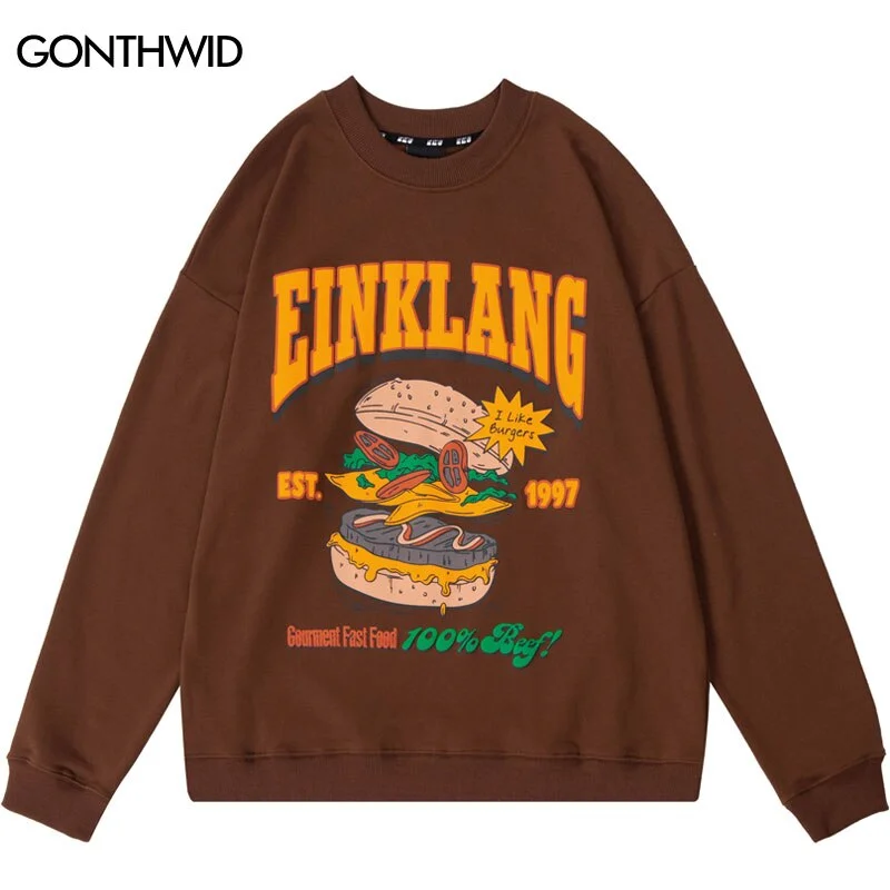 Harajuku Hoodie Sweatshirt Streetwear Hip Hop Hamburger Print Pullover Harajuku Crewneck Casual Cotton Loose Tops Couple Hoodie Sweatshirt Pullover Harajuku Hoodie Sweatshirt Streetwear Hip Hop Hamburger Print Pullover Harajuku Crewneck Casual Cotton Loose Tops Couple Hoodie Sweatshirt Pullover