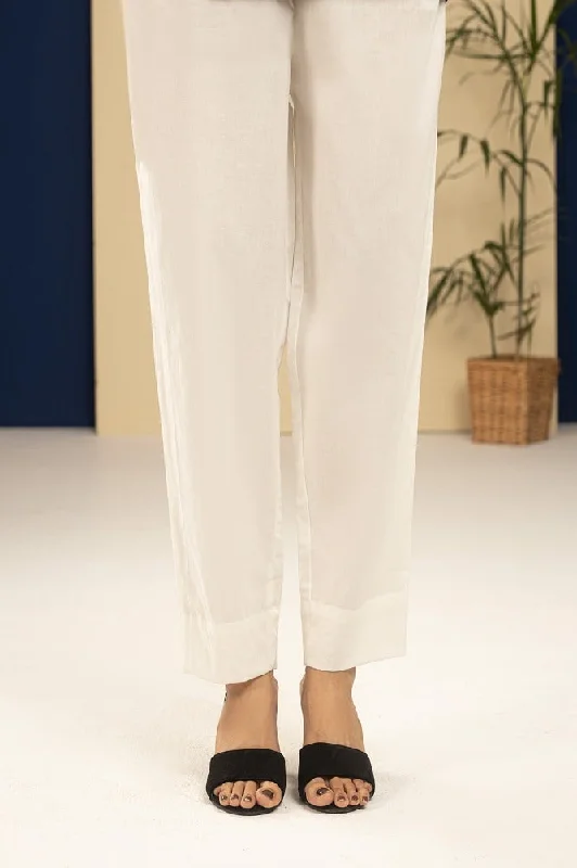 Gul Ahmed Stitched Cambric Dyed Trouser KTR-42029-B Trousers Sale Discount