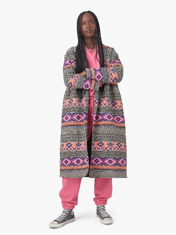 Xirena - Marin Coat in Black Trapeze Tunic Caftan
