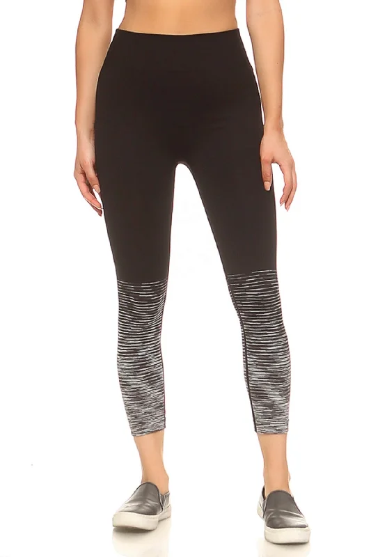 All About the Ombre Active Leggings Trendy Ombre Effect Leggings