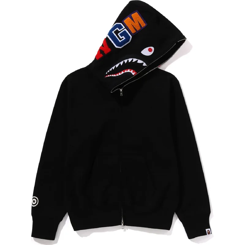SHARK FULL ZIP HOODIE LADIES Hoodie with Zipper Versatile Modern