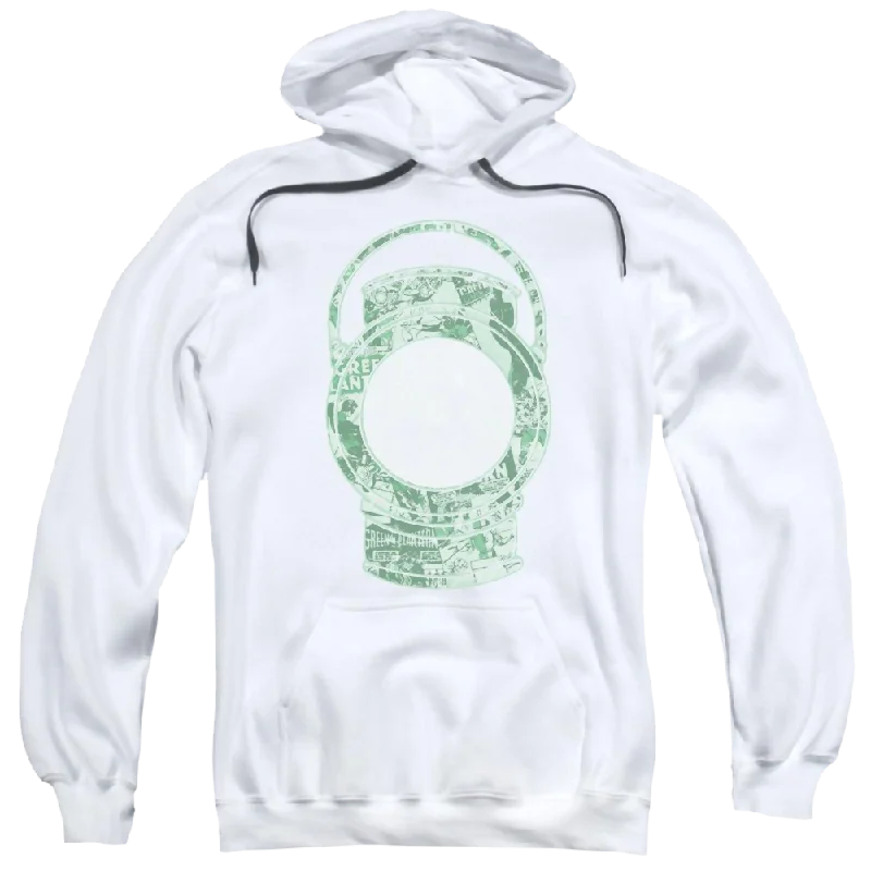 DC Comics Lantern Cover - Pullover Hoodie Turtleneck Warm Pullover