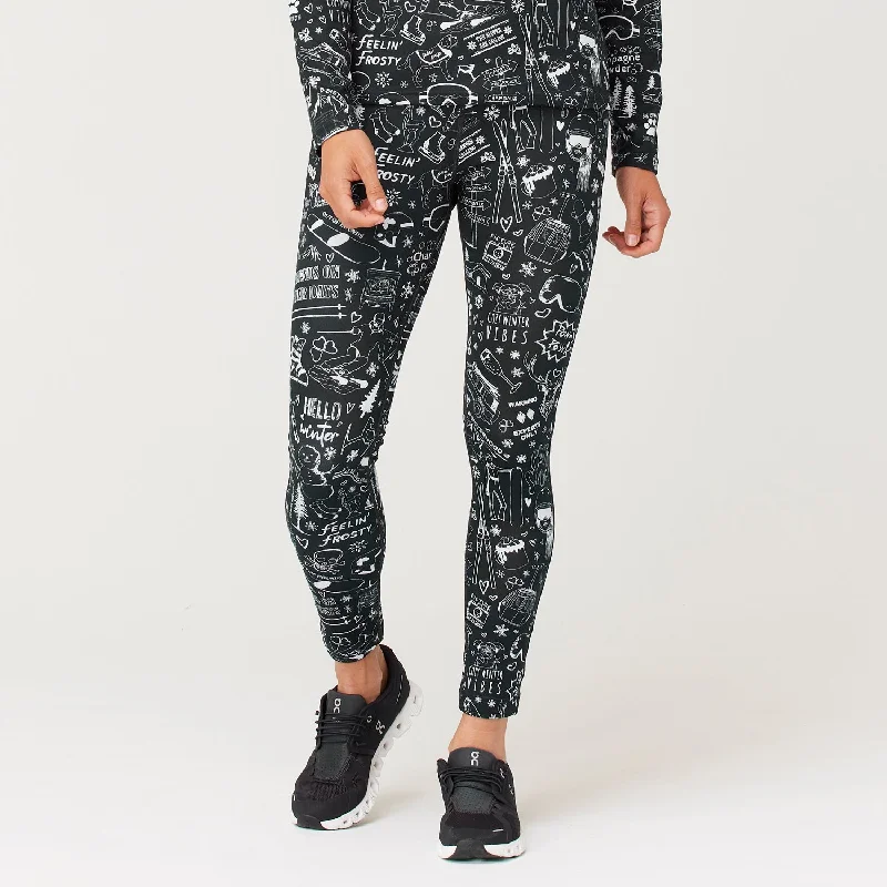 Graffiti Legging Fashionable Quick-Dry Leggings
