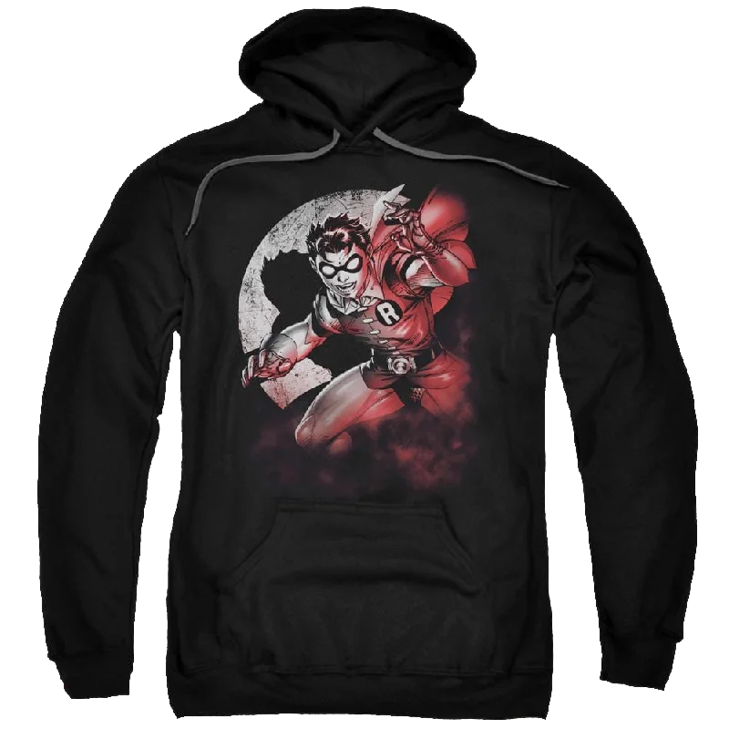 Batman Robin Spotlight - Pullover Hoodie Alpaca Blend Soft