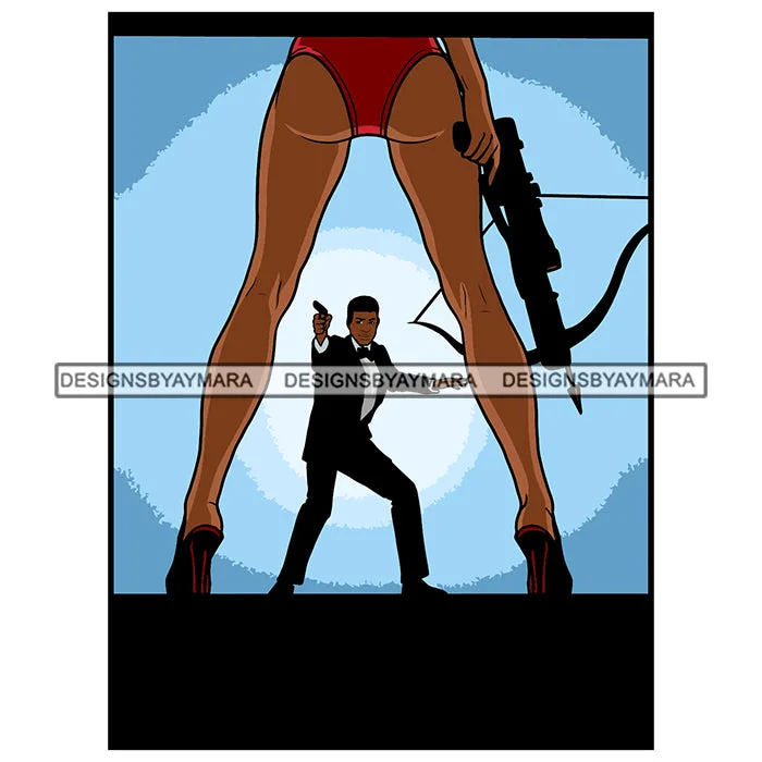 Man Wearing Black 3 Piece Pent Coat Bow Holding Gun Pistol Shooting Sexy Hot Black Woman Panty High Heel Girl Holding Crossbow Arrow Gun Archery Tattoo Magic Melanin Nubian American Lady SVG JPG PNG Vector Clipart Cricut Silhouette Cut Cutting Parka Anorak Hoodie Man Wearing Black 3 Piece Pent Coat Bow Holding Gun Pistol Shooting Sexy Hot Black Woman Panty High Heel Girl Holding Crossbow Arrow Gun Archery Tattoo Magic Melanin Nubian American Lady SVG JPG PNG Vector Clipart Cricut Silhouette Cut Cutting Parka Anorak Hoodie