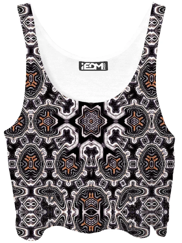 Pathogen Crop Top Rayon Velvet Corduroy