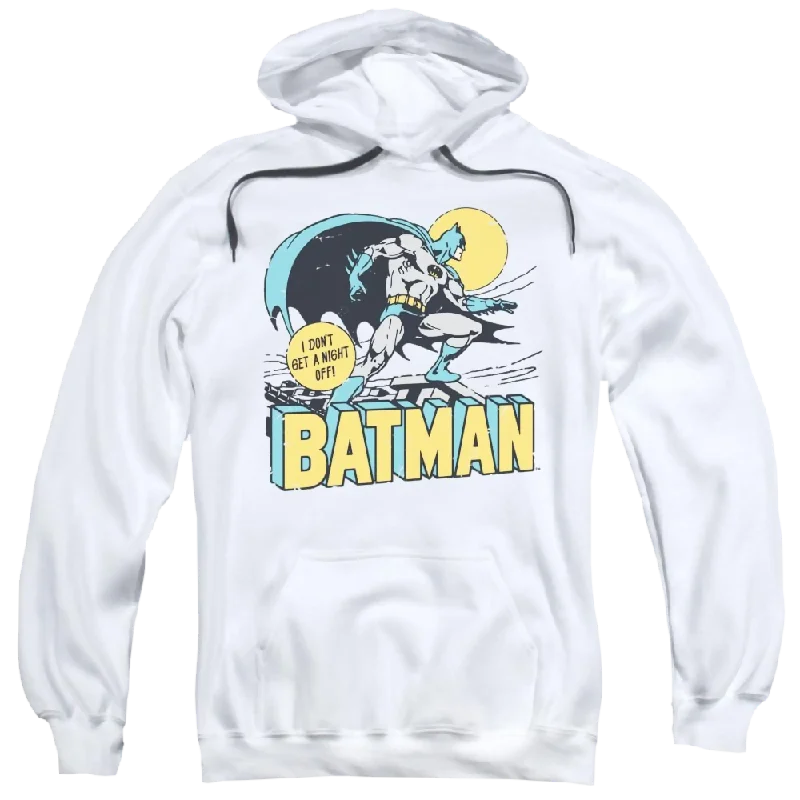 DC Comics Night Off - Pullover Hoodie Polo Neck Sweater