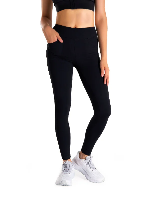 Extra Long Leggings, 5 Pockets, Tall Comfortable Classic Yoga Leggings