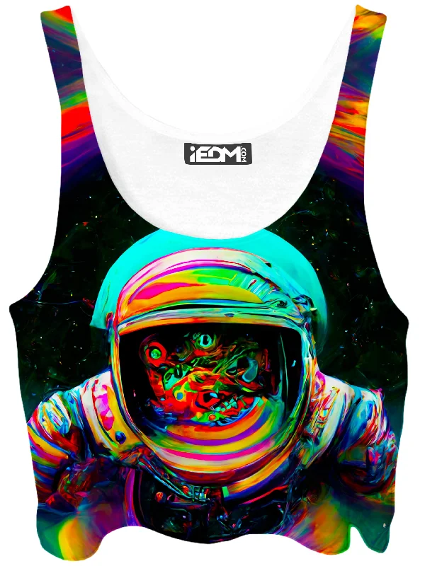Astro Hyperspace Crop Top Iron Safe Non-Iron Wrinkle Free